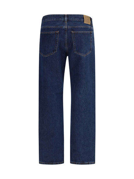Toteme Low Straight Denim - Indigo