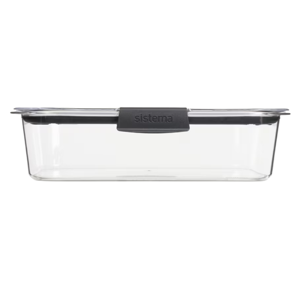 SISTEMA® 2L Brilliance™ Rectangle Food Storage Container - Large