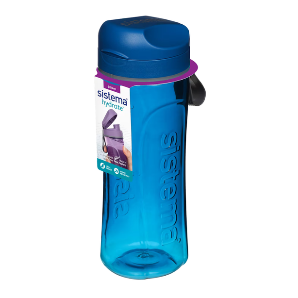 SISTEMA® 600 ml Swift Bottle - Blue