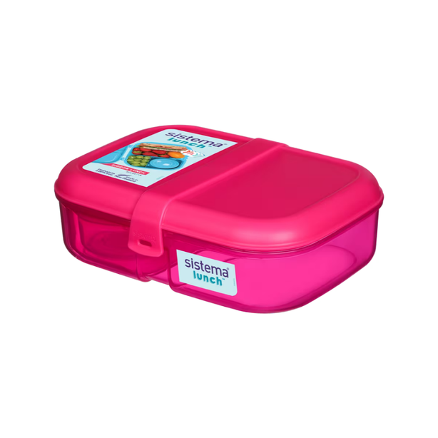 SISTEMA® 1.1L Ribbon Lunch - Pink
