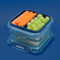 SISTEMA® 1.15L Square Stax™ TO GO™ - Ocean Blue