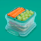 SISTEMA® 1.15L Square Stax™ TO GO™ - Minty Teal