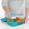 SISTEMA® 1.1L Ribbon™ Lunch with Mini Bite™ - Teal Stone