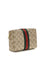 Gucci Medium Beauty Case with Web stripe - Vin.San.Br/Dk.Br/Vrv