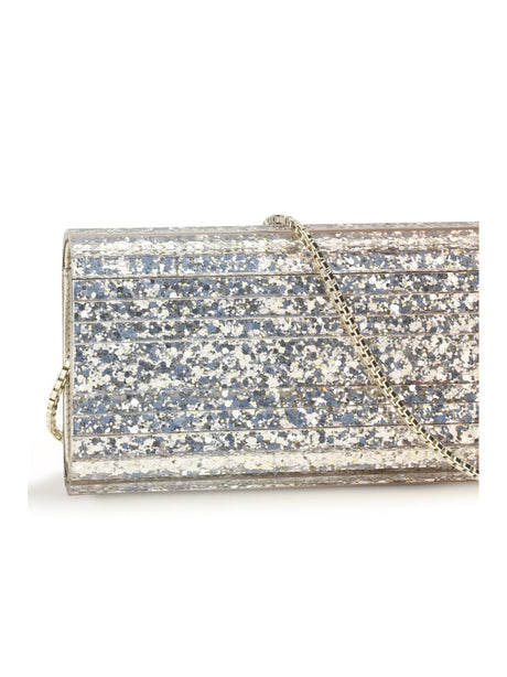 Jimmy Choo Sweetie Clutch - Rose Gold/Gold/Silver