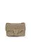 Pinko Love Classic leather Shoulder Bag - Grey Talpa-Antique Gold