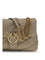 Pinko Love Classic leather Shoulder Bag - Grey Talpa-Antique Gold