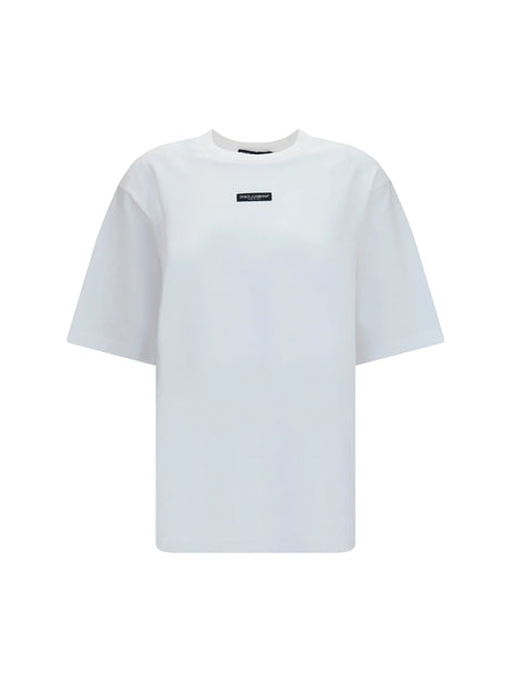 Dolce & Gabbana Cotton jersey T-shirt - White Ottico