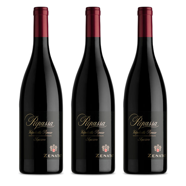 [BUNDLE OF 3] ZENATO RIPASSA VALP RIPASSO DOC SUPERIORE 2021 750ML