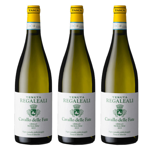[BUNDLE OF 3] TASCA D'ALMERITA GRILLO CAVALLO DELLE FATE 2025 750ML