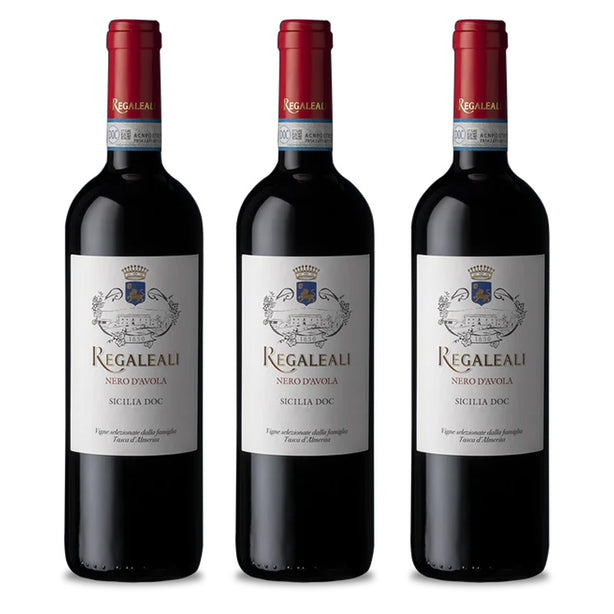 [BUNDLE OF 3] TASCA D'ALMERITA REGALEALI NERO D'AVOLA 2023