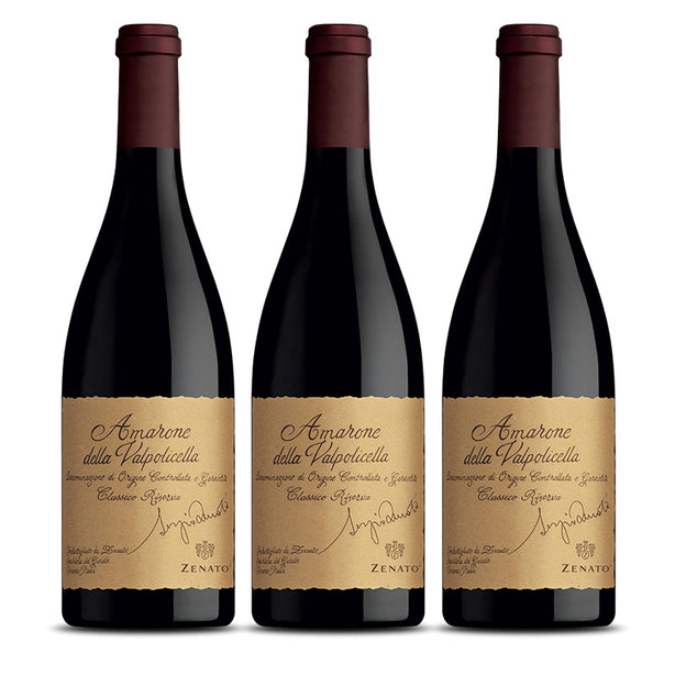[BUNDLE OF 3] ZENATO AMARONE RISERVA 'SERGIO ZENATO' 2019 750ML