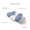 Bellami Plus Tech Series Arc-Butterfly Memory Foam Pillow Ergonomic Neck Support
