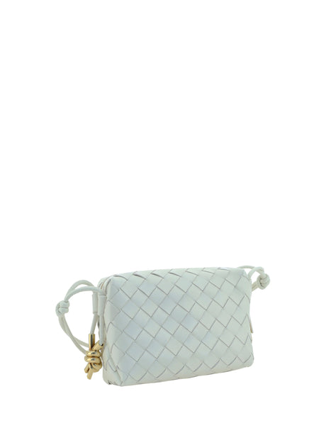 Bottega Veneta Loop leather Shoulder Bag - Bone-M Brass
