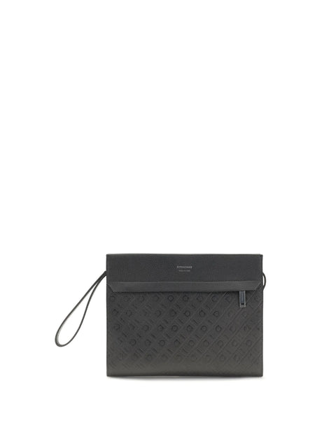 Ferragamo Monogram Pouch - Black