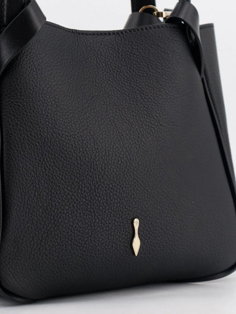Christian Louboutin Bettina Mini Leather Shoulder Bag - Black