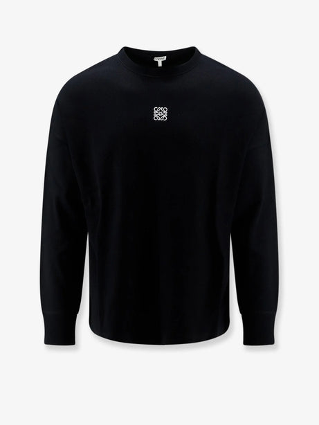 Loewe Ribbed cotton t-shirt - Black