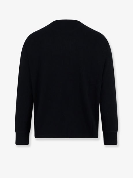 Loewe Ribbed cotton t-shirt - Black