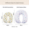 Unilove 8-in-1 Hopo Mini Nursing Pillow, Infant Lounger, U-Shape with Carry Bag