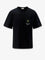 Celine Cotton t-shirt with iconic embroidery - Blackyellow