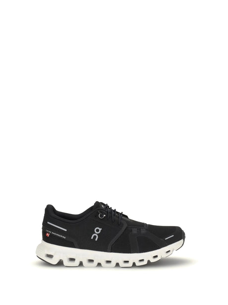 On Cloud 6 Sneakers - Black | White