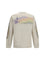 Golden Goose Asymmetric print Sweatshirt - Dark Heritage White
