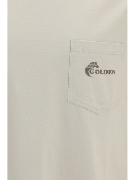 Golden Goose Asymmetric print Sweatshirt - Dark Heritage White