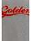 Golden Goose Oversized Crewneck Sweater with lettering on the back - Alluminium Melange Gray