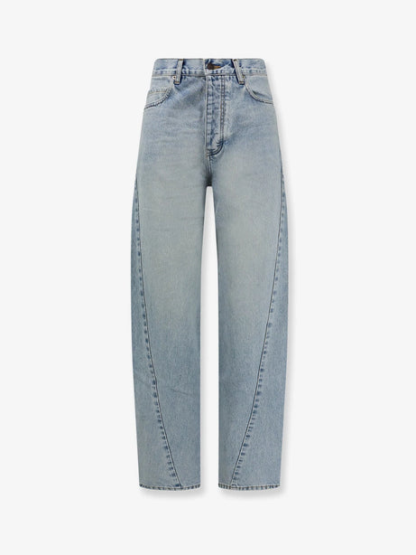Balenciaga Twisted Seam Jeans - Bleachlightbleu