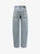 Balenciaga Twisted Seam Jeans - Bleachlightbleu