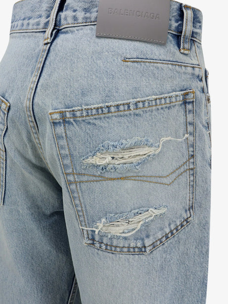 Balenciaga Twisted Seam Jeans - Bleachlightbleu