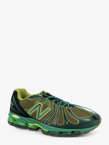New Balance U18907 mesh sneakers with iconic side logo - Green