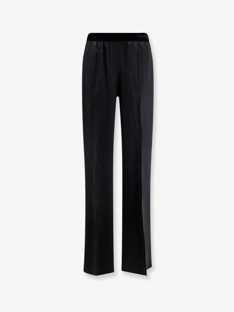 Tom Ford Satin trousers - Black