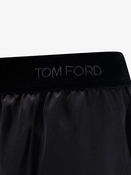 Tom Ford Satin trousers - Black