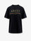 Gucci Cotton and silk blend t-shirt - Blackmc