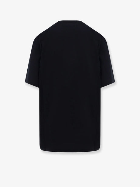 Gucci Cotton and silk blend t-shirt - Blackmc
