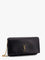 Saint Laurent Borsa a tracolla in pelle con monogramma Cassandre - Nero