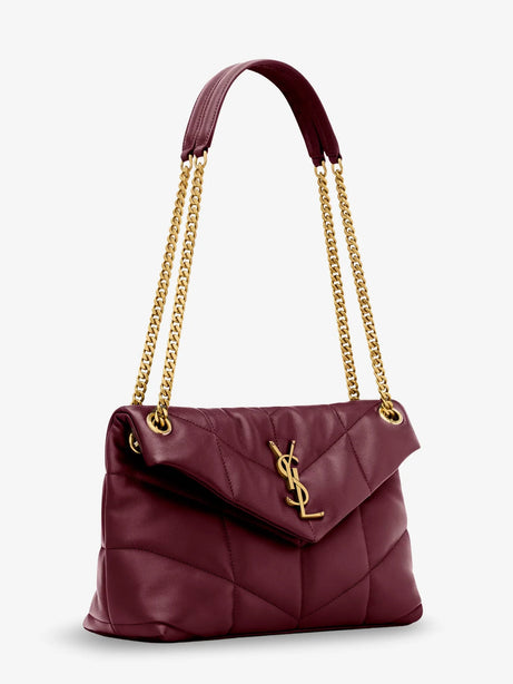 Saint Laurent Loulou Puffer matelassé leather shoulder bag - Lthotwine