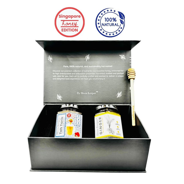 The National Honey Gift Set - Singapore Edition 250g x 2