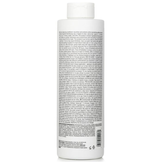 Color Balance Purple Conditioner (eliminates Brassy/yellow Tones On Blonde/gray Hair)