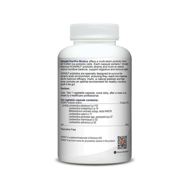VitaHealth Pre+Pro Biotics 60s