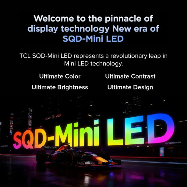 2026 NEW | TCL C7L Premium SQD-Mini LED 4K TV 55inch