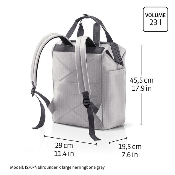 Reisenthel Allrounder R Large Travel Backpack - Black