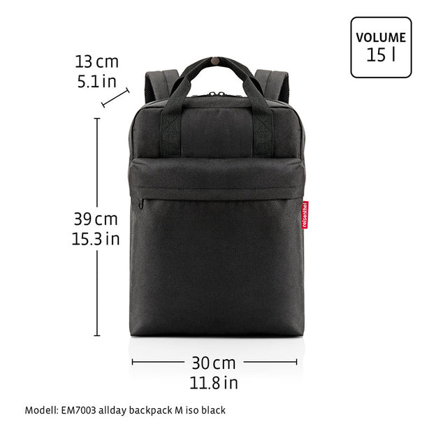 Reisenthel Allday Backpack M ISO - Twist Silver