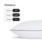 Bellami I ZZEN TENCEL™ I DownFeel® Luxury Pillow – Soft, Medium & Firm (1000g, 1300g, 1700g) - 2 pieces