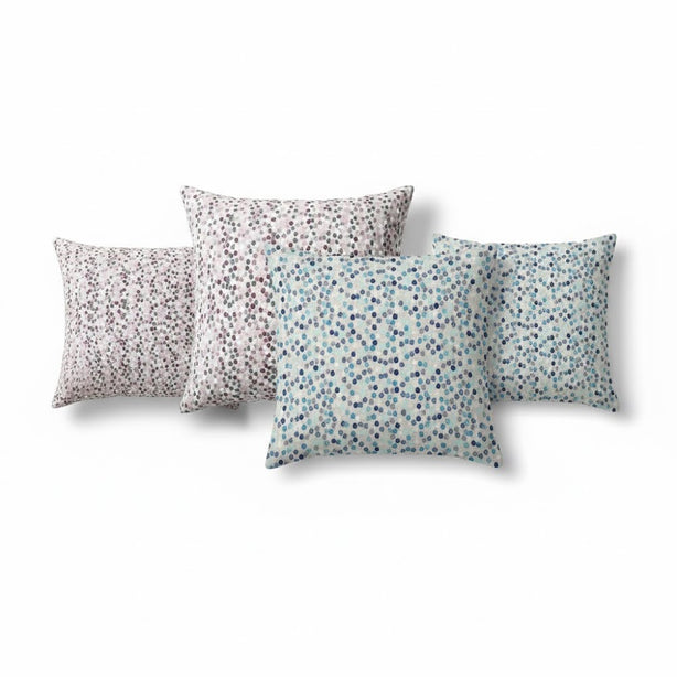 COSMIC Oblong Cover | Polka-dot Velvet - 33 x 45 cm