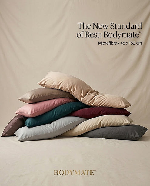 Rapee BodyMate™ Full-Body Pillow & Microfibre Cover Set – 45 x 152 cm