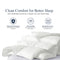 Bellami Silver ION Castor DownFeel Cloud Soft Fibre Quilt Lightweight Comforter