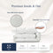 Bellami Silver ION Castor DownFeel Cloud Soft Fibre Quilt Lightweight Comforter