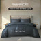 Intero BambooPro Beyond Thread Count Geo Jacquard Luxury Bedding Set
